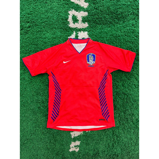 South Korea Home Shirt 2006-2008 M 6/10 by KershKits in Clothing. Available at KershKicks for £65.00. A must-have for fans of KershKits looking to elevate their style with this Kits.