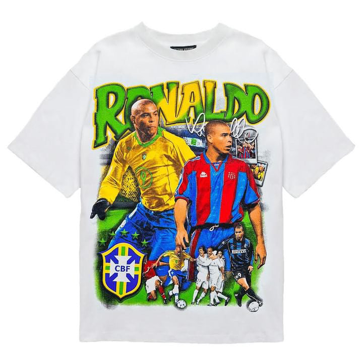 Marino Morwood Ronaldo "R9"  Tee White