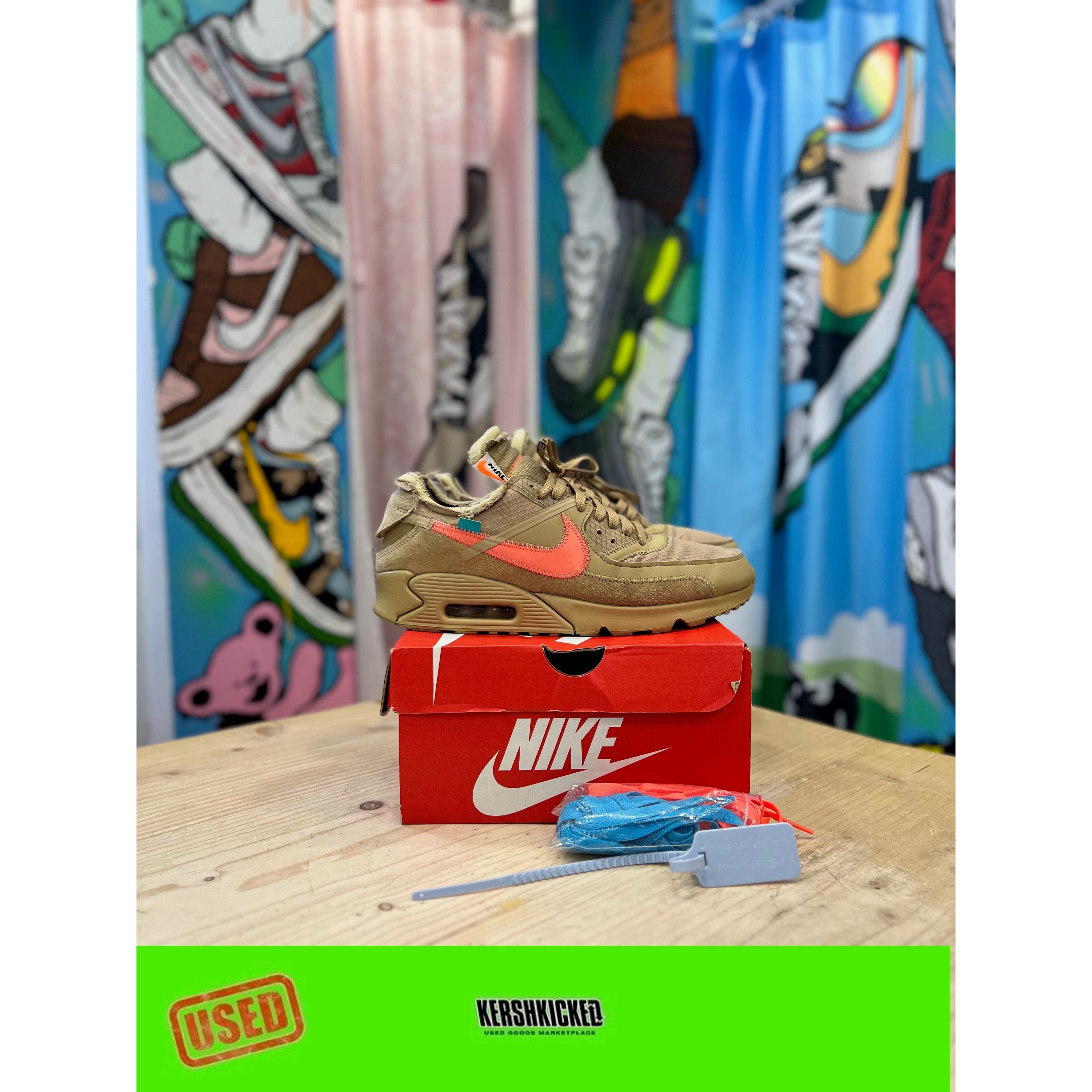 Nike 90 off white desert best sale