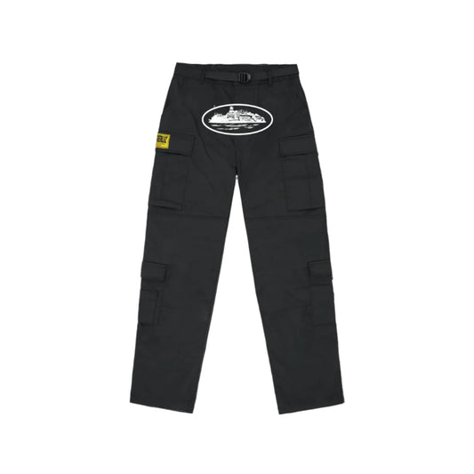 Corteiz 4Starz Special Edition Guerillaz Cargos Black/White