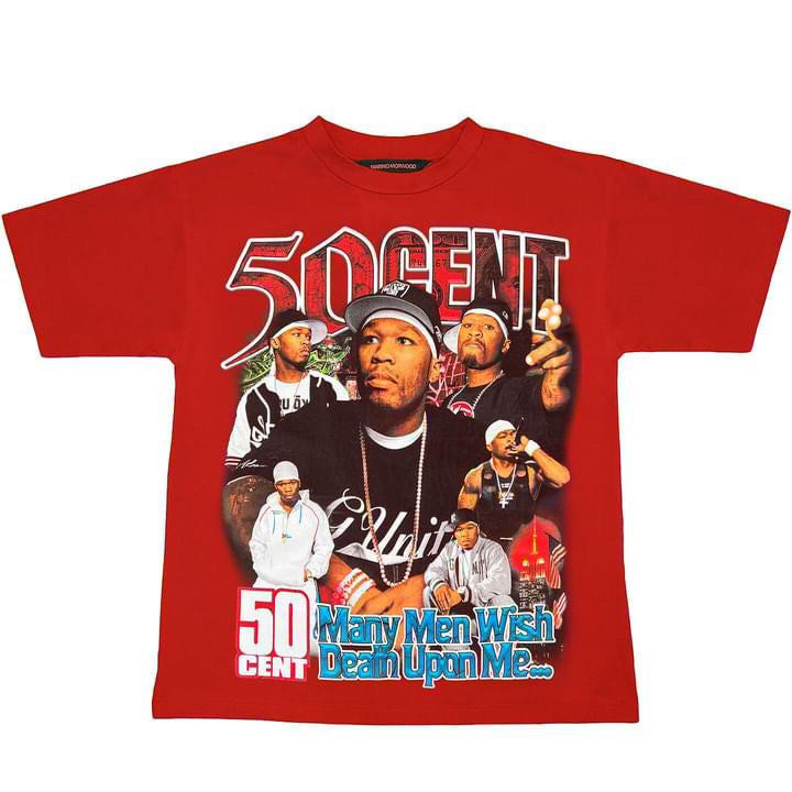 Marino Morwood 50 Cent Tee Red