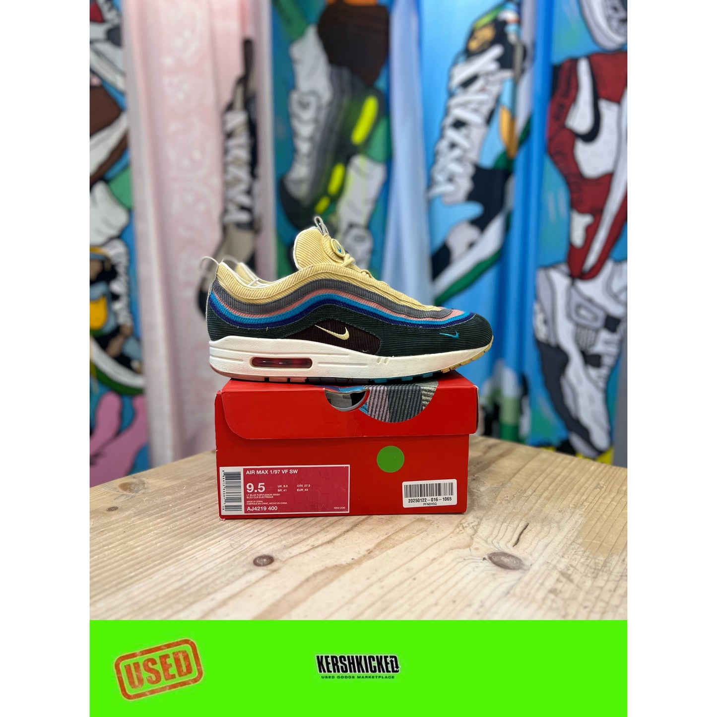 Air Max 97 Sean Wotherspoon UK8.5