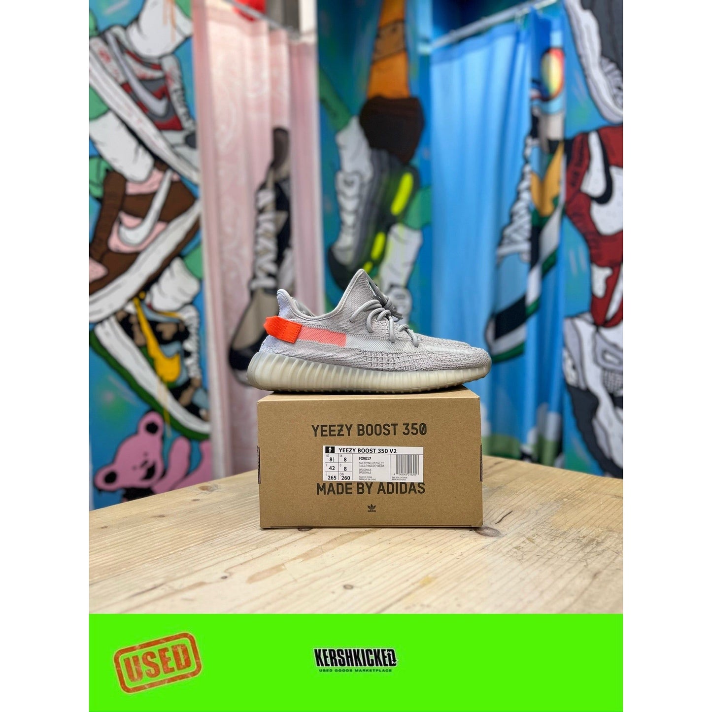 Yeezy 350 Tail Light UK 8