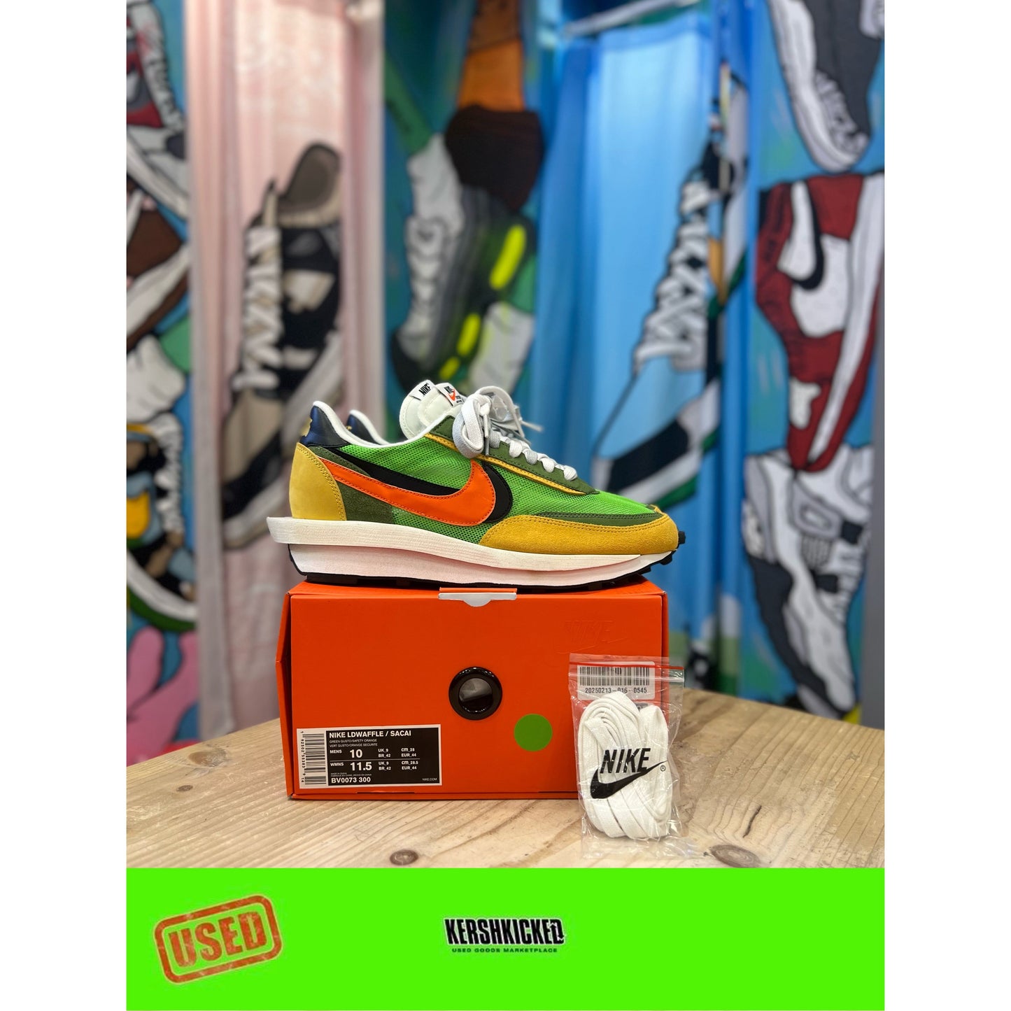 Nike Sacai Gusto Green UK9