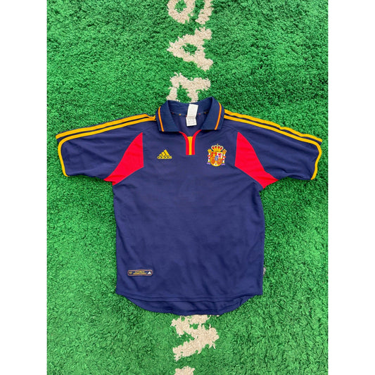 Spain Away Shirt 2000-2002 M 8/10 by KershKits in Clothing. Available at KershKicks for £75.00. A must-have for fans of KershKits looking to elevate their style with this Kits.