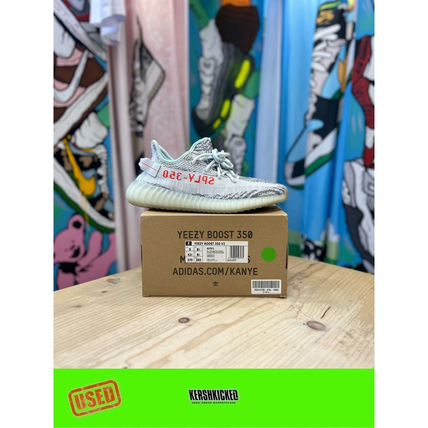 Yeezy 350 Blue Tint UK 8.5