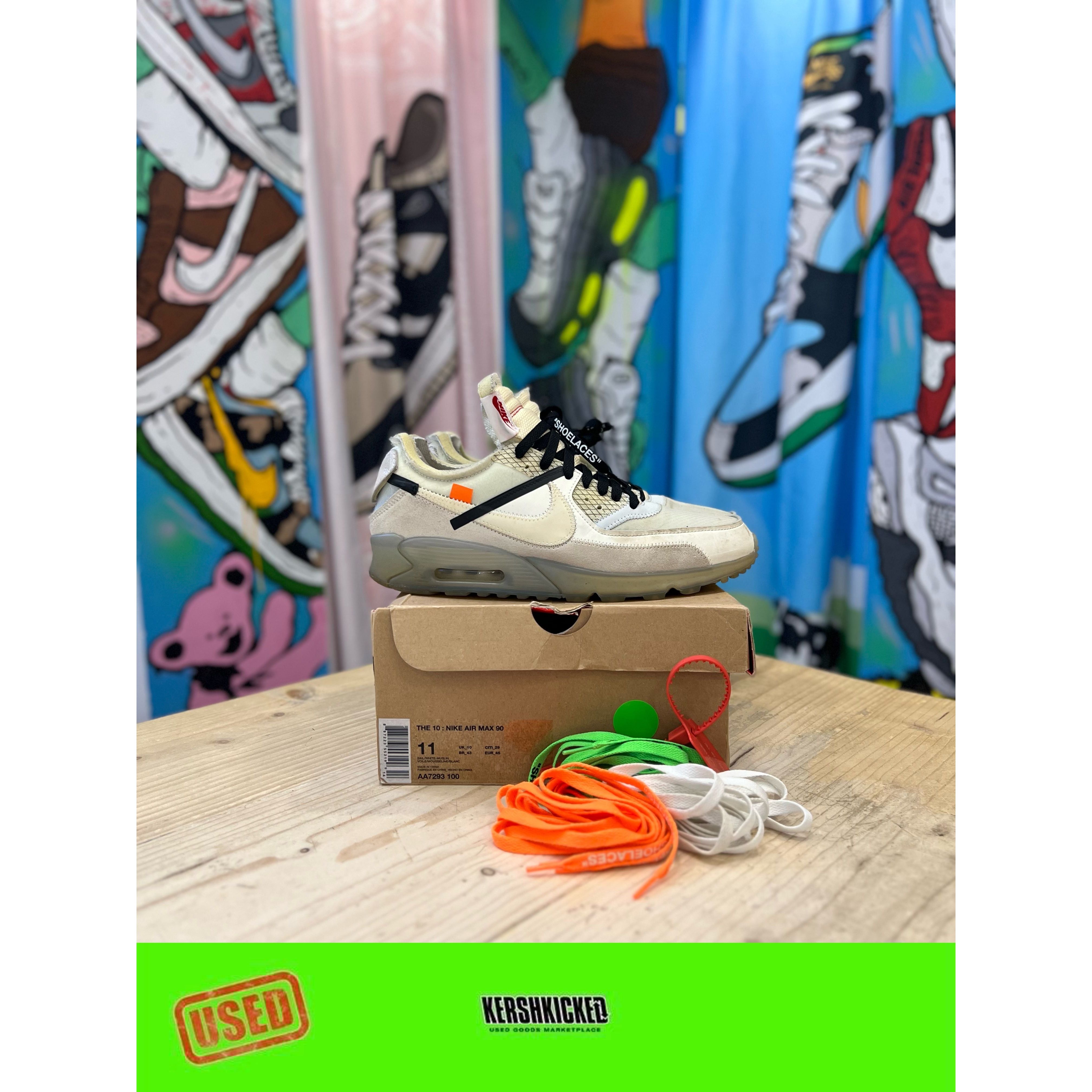 Off white nike the 10 air max 90 best sale