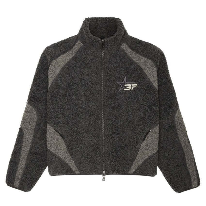 Broken Planet Polar Fleece Soot Black Dark Grey by Broken Planet Market in Clothing. Available at KershKicks for £195.00. A must-have for fans of Broken Planet Market looking to elevate their style with this Jacket.