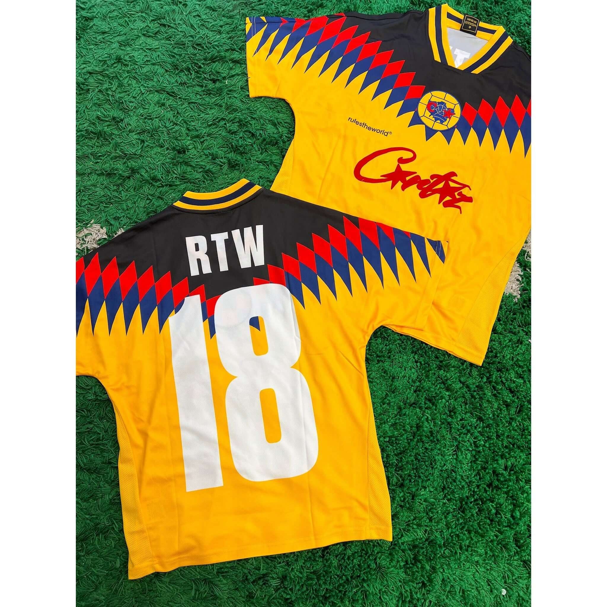 Corteiz Club RTW Football Jersey Multicolor | Corteiz | KershKicks