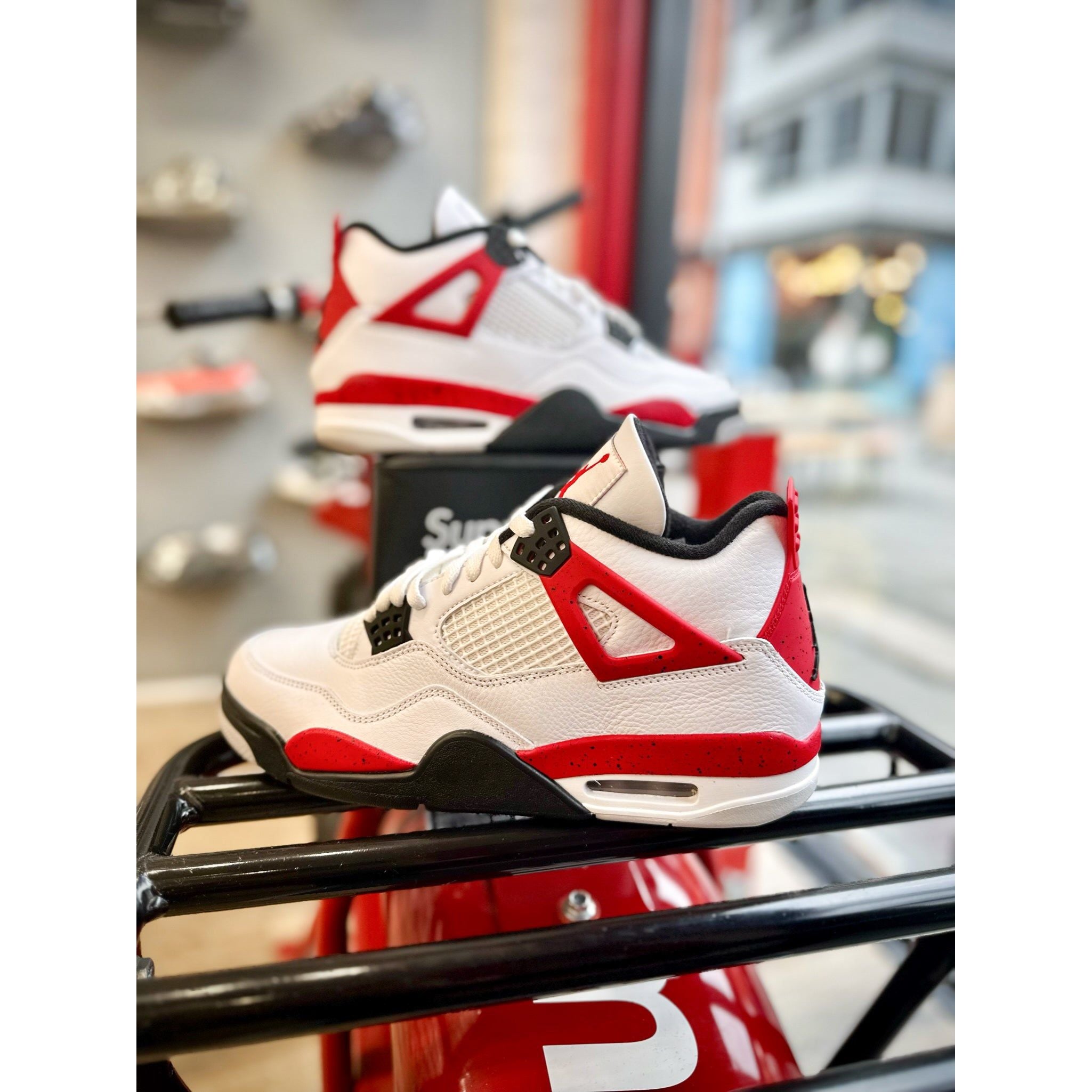 Jordan 4 Retro Red Cement | Jordan's | KershKicks