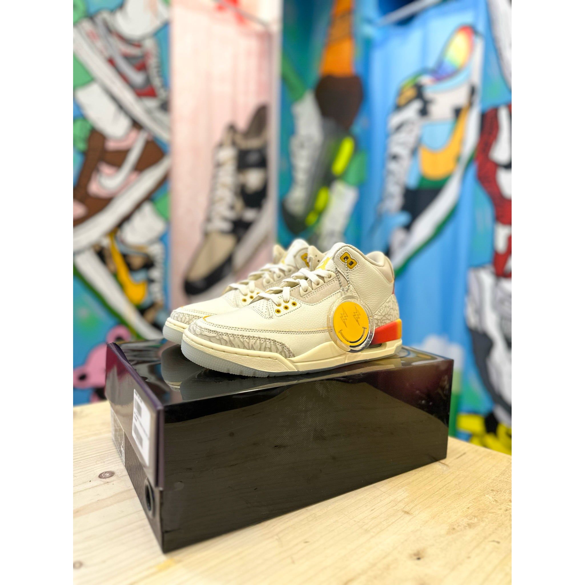 Jordan 3 J Balvin Medellin Sunset