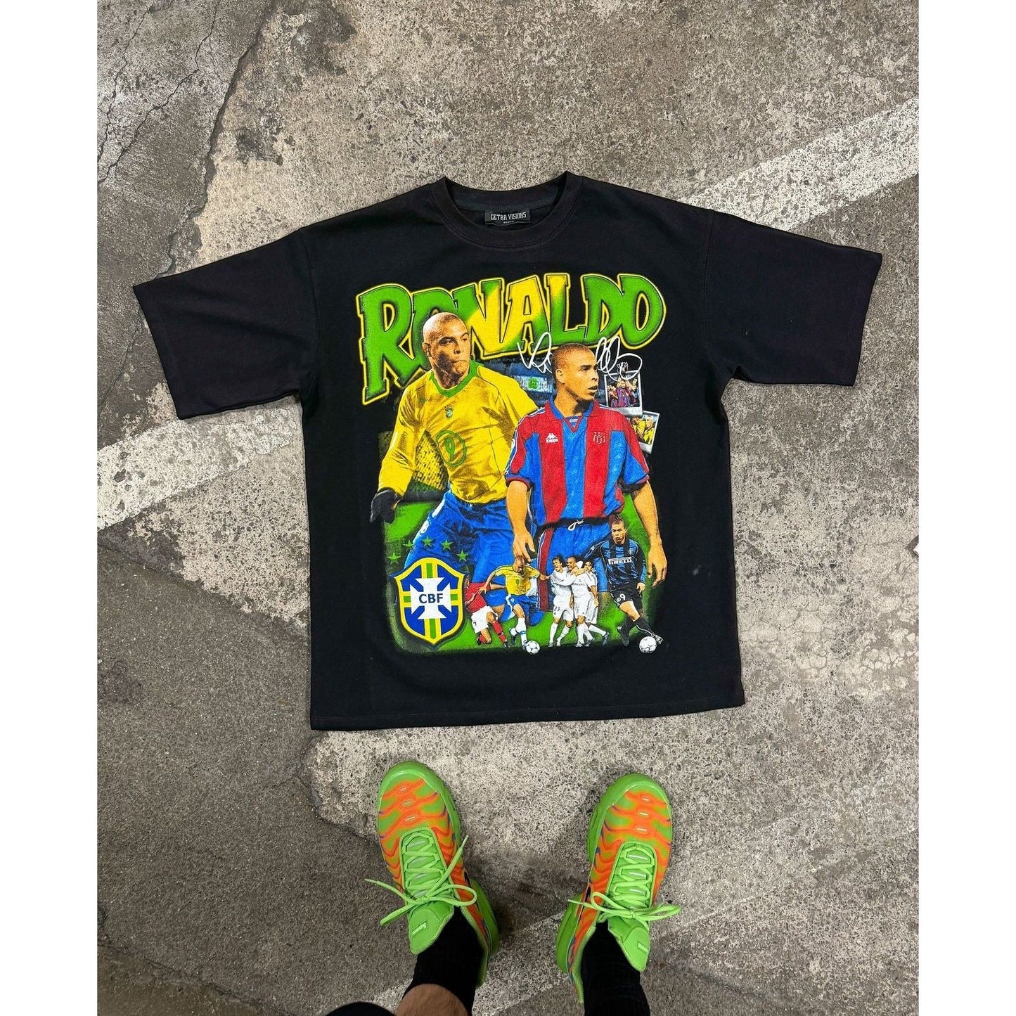 Marino Morwood Ronaldo "R9"  Tee Black