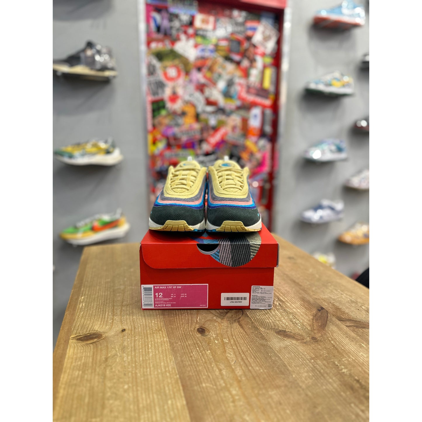 Nike Air Max 1/97 Sean Wotherspoon (Extra Lace Set Only)  UK 11