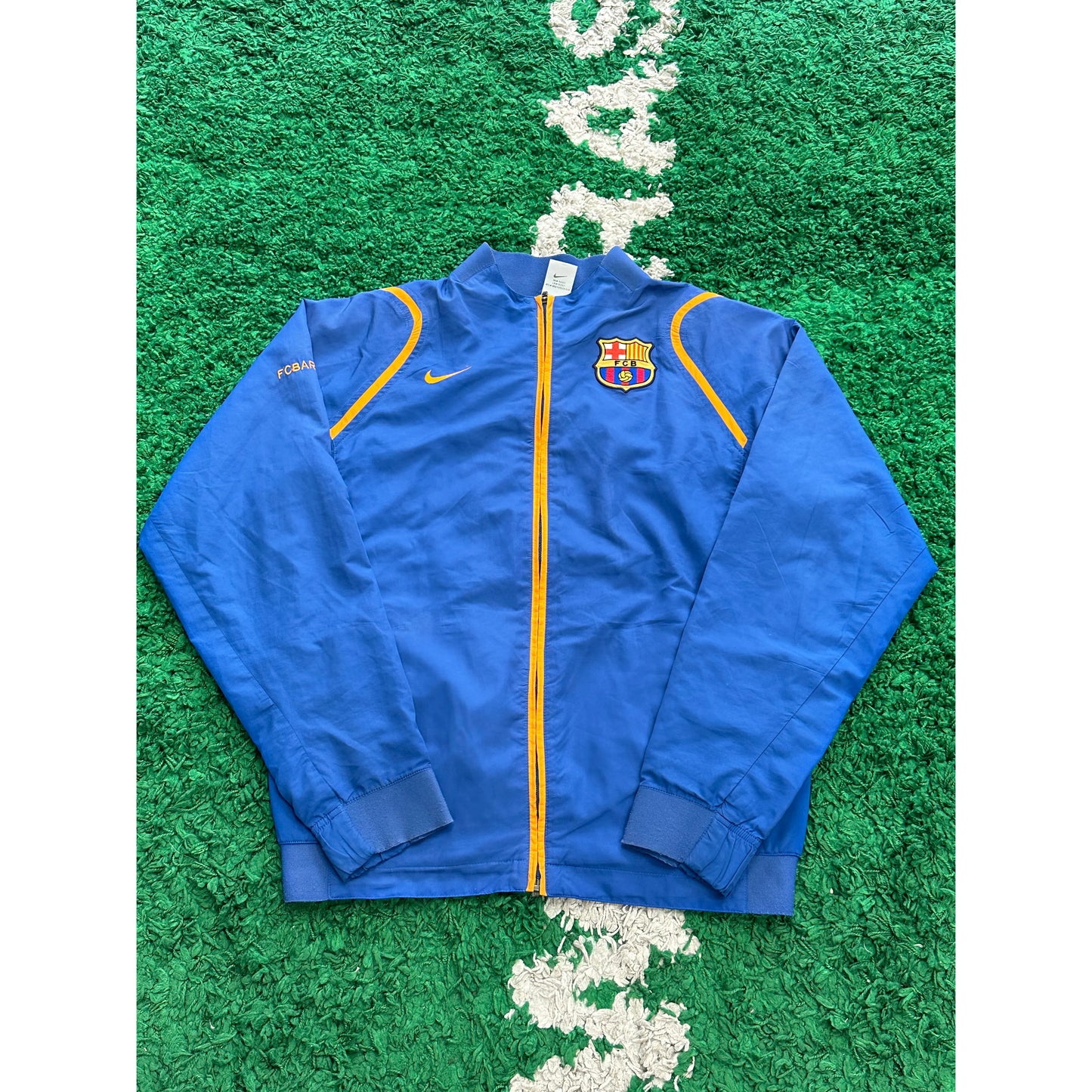 Nike Barcelona Track Jacket 2006-2007 L by KershKits in Uncategorized. Available at KershKicks for £65.00. A must-have for fans of KershKits looking to elevate their style with this Kits.