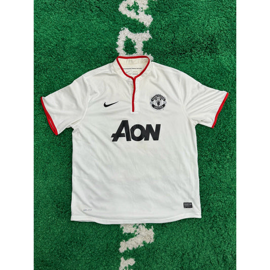 Manchester United Away Shirt 2012-2013 XL by KershKits in Clothing. Available at KershKicks for £45.00. A must-have for fans of KershKits looking to elevate their style with this Kits.