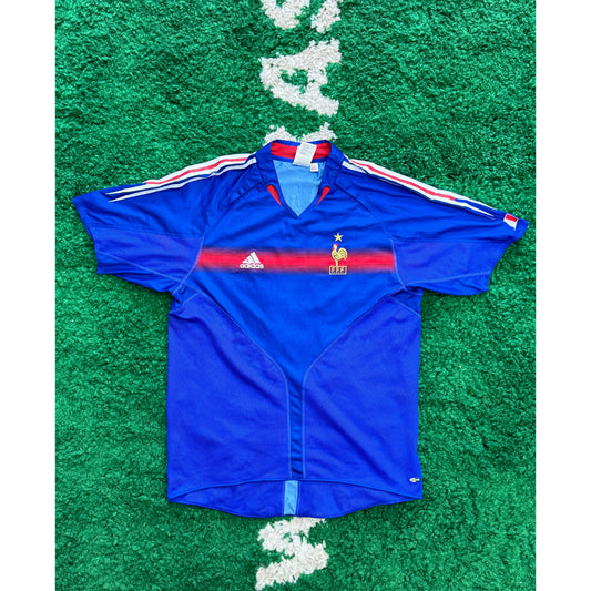 France Home Shirt 2004-2006 Zidane #10 L by KershKits in Clothing. Available at KershKicks for £75.00. A must-have for fans of KershKits looking to elevate their style with this Kits.