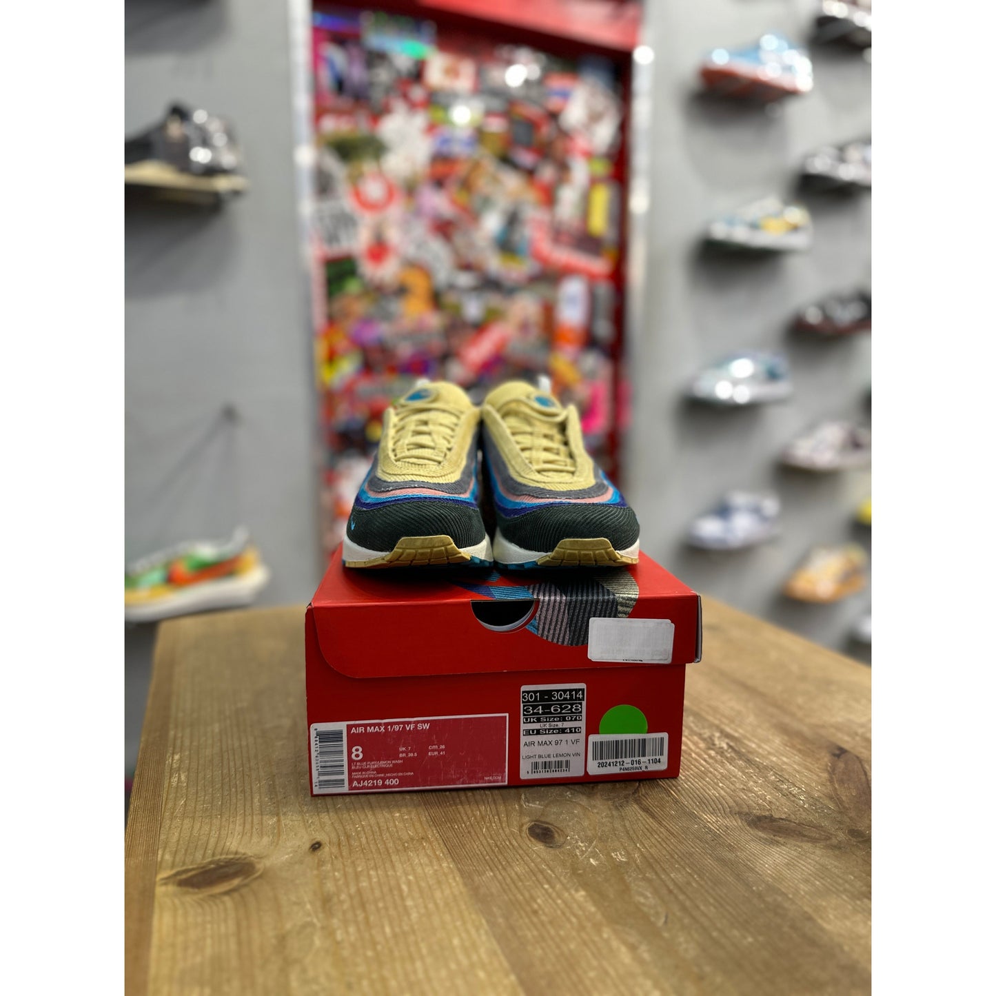 Nike Air Max 1/97 Sean Wotherspoon (Extra Lace Set Only) UK 7