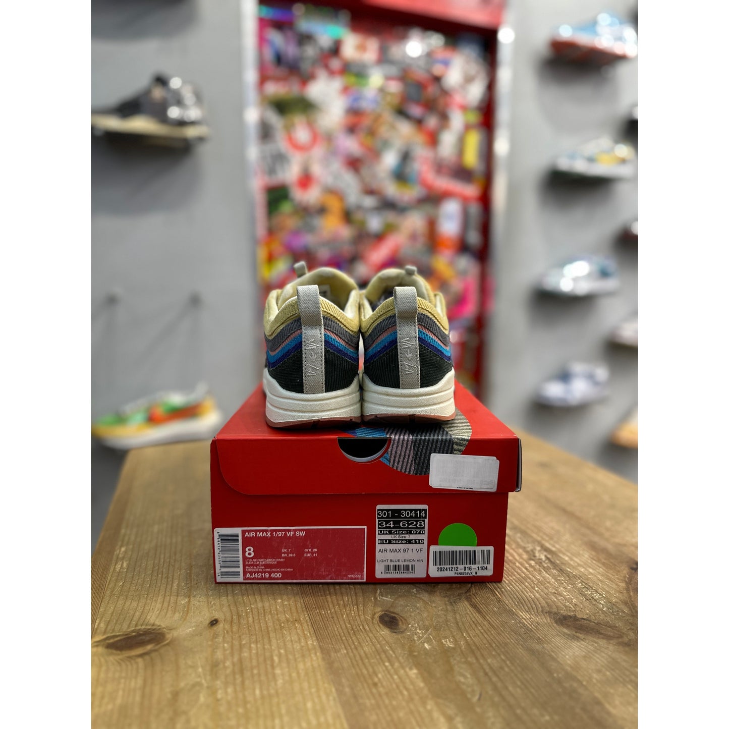 Nike Air Max 1/97 Sean Wotherspoon (Extra Lace Set Only) UK 7