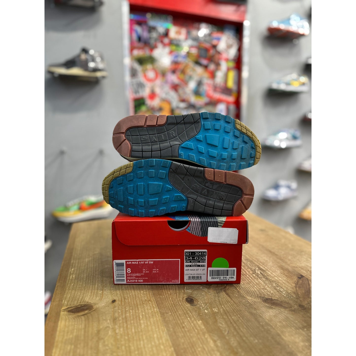 Nike Air Max 1/97 Sean Wotherspoon (Extra Lace Set Only) UK 7