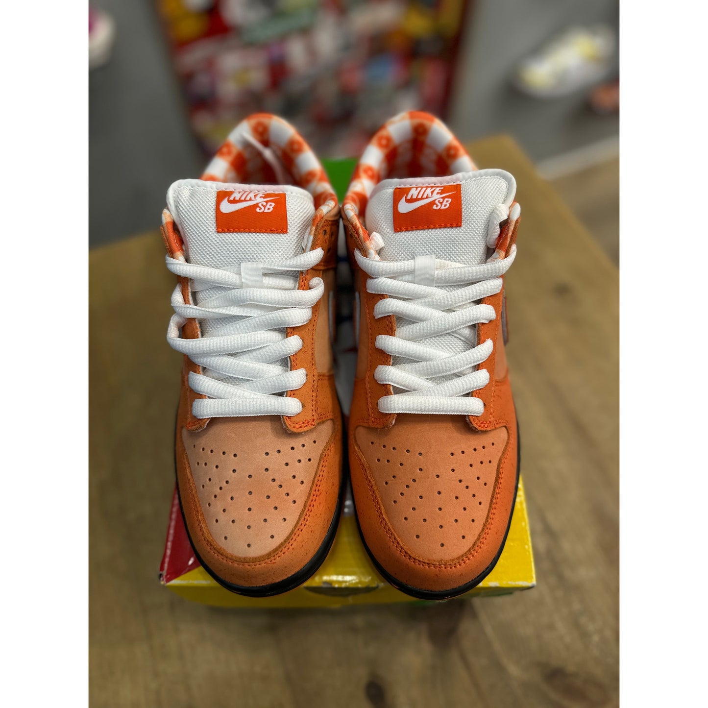 Nike SB Dunk Low Concepts Orange Lobster UK 7