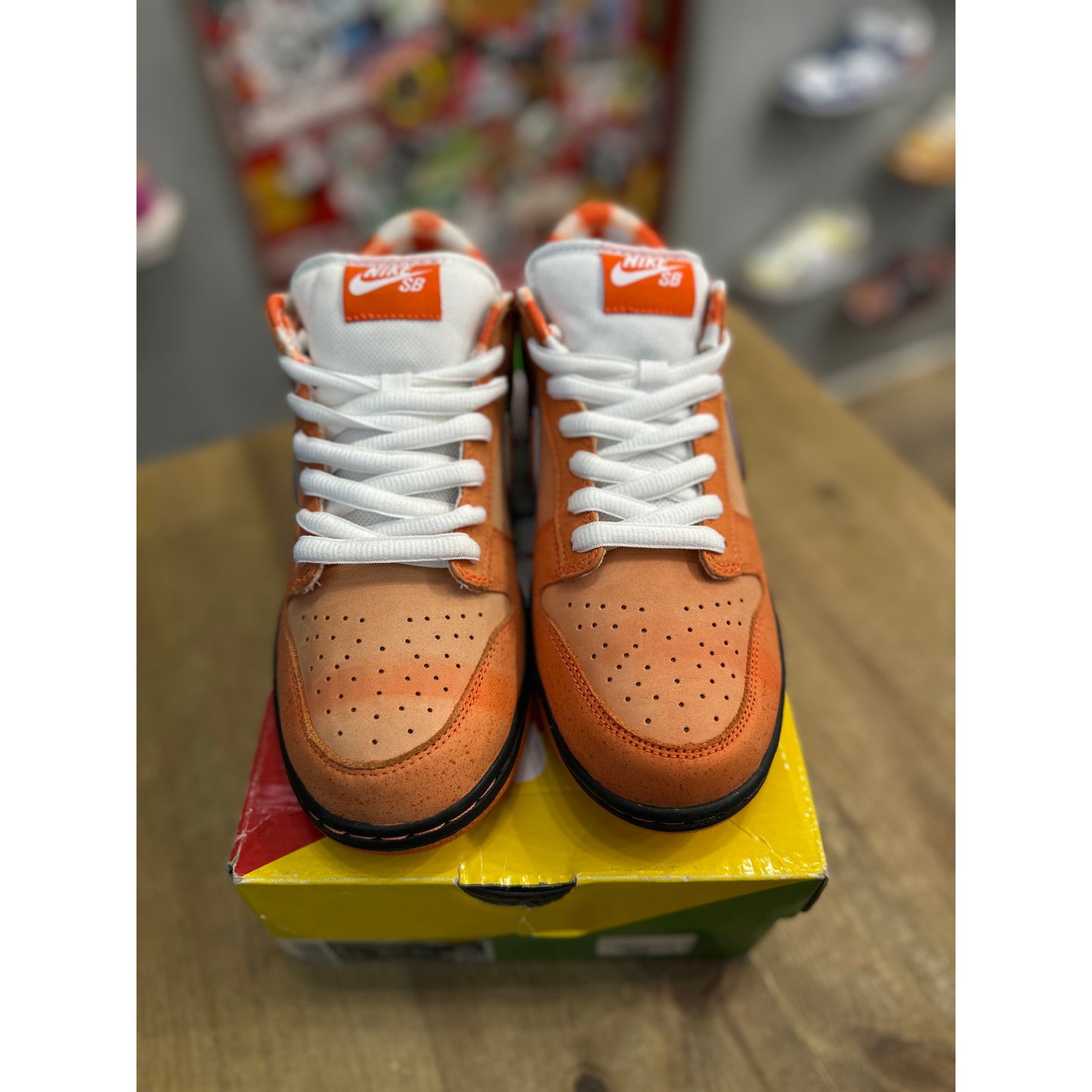 Nike SB Dunk Low Concepts Orange Lobster UK 7.