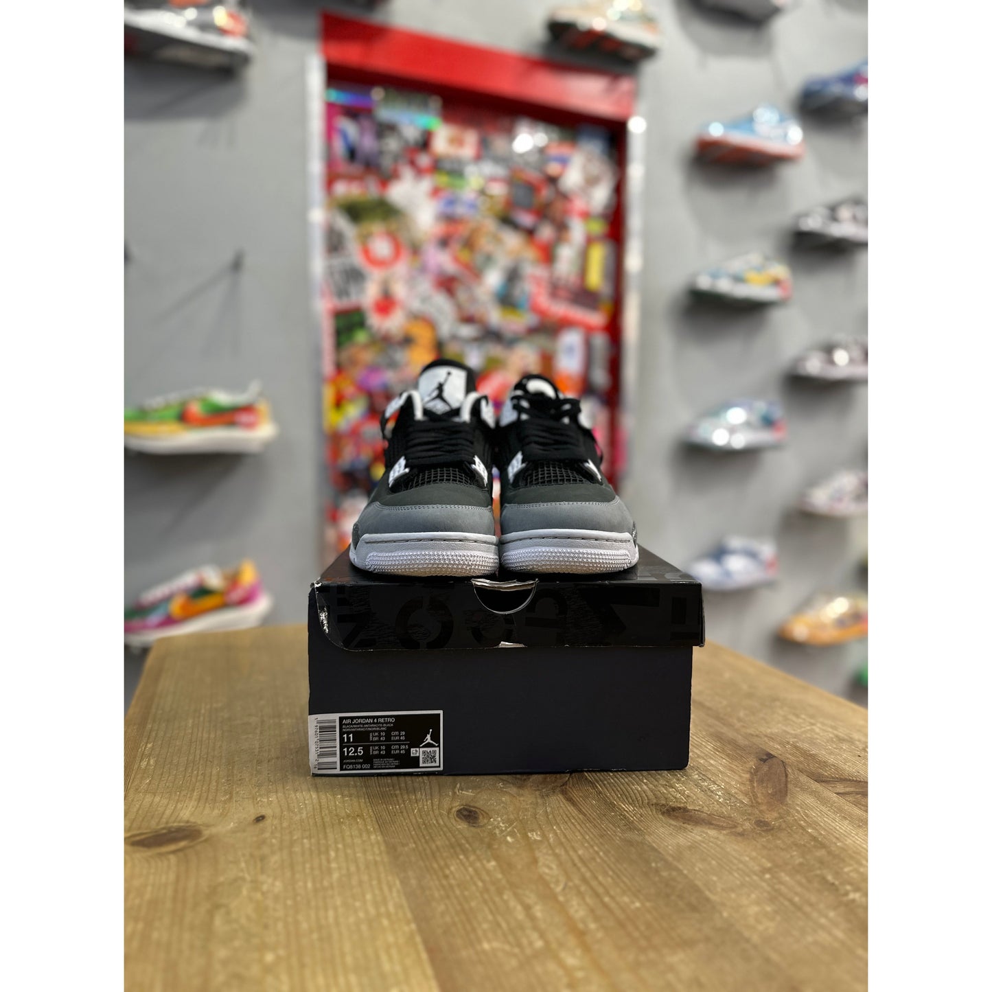 Jordan 4 Retro Fear (2024) UK 10