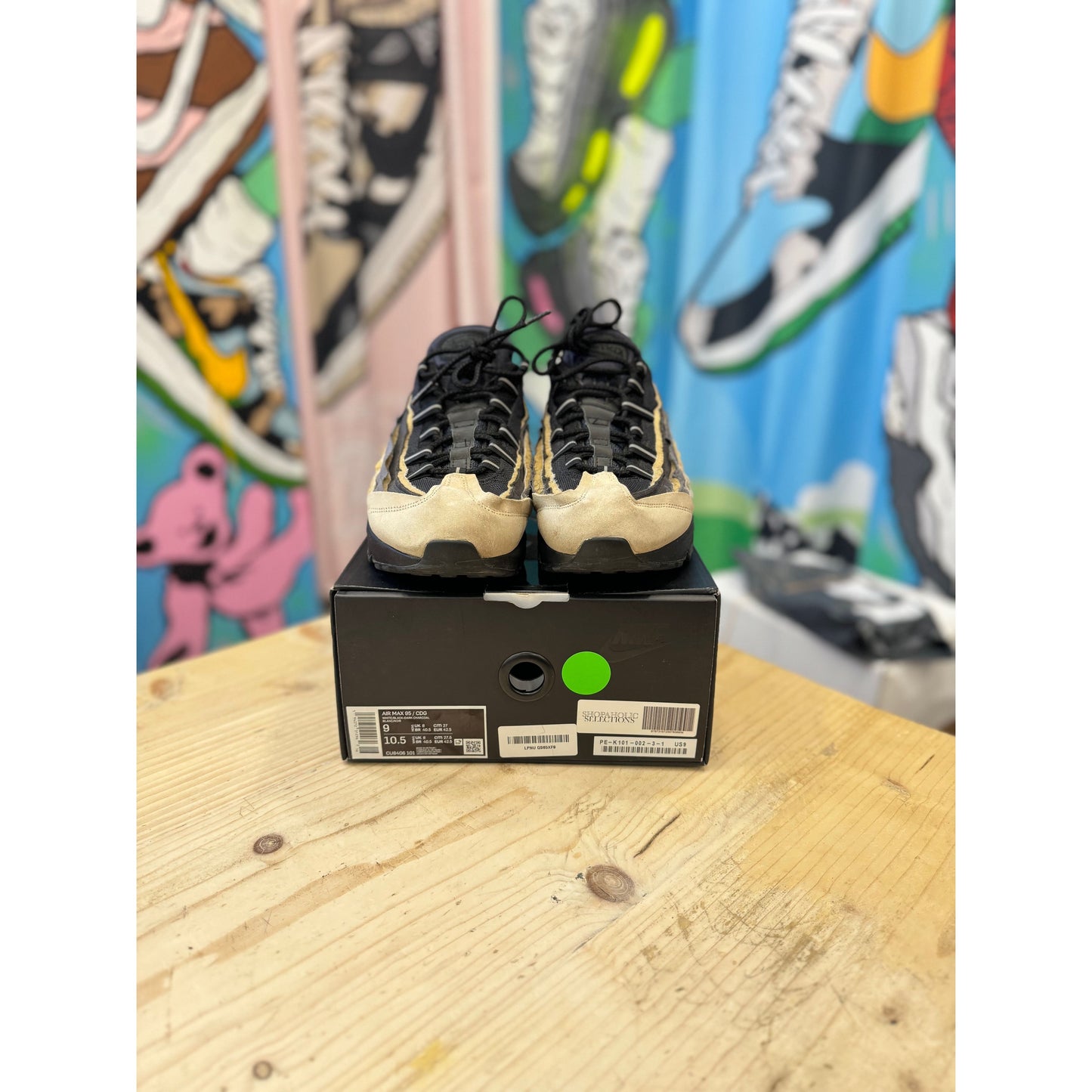 Air Max 95 Comme Des Garscons Black Grey UK 8 by Nike in Uncategorized. Available at KershKicks for £375.00. A must-have for fans of Nike looking to elevate their style with this Kershkicked.