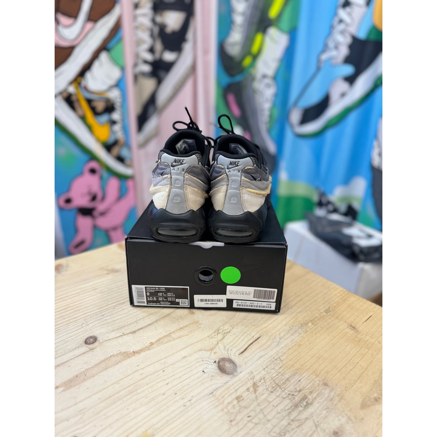 Air Max 95 Comme Des Garscons Black Grey UK 8 by Nike in Uncategorized. Available at KershKicks for £375.00. A must-have for fans of Nike looking to elevate their style with this Kershkicked.