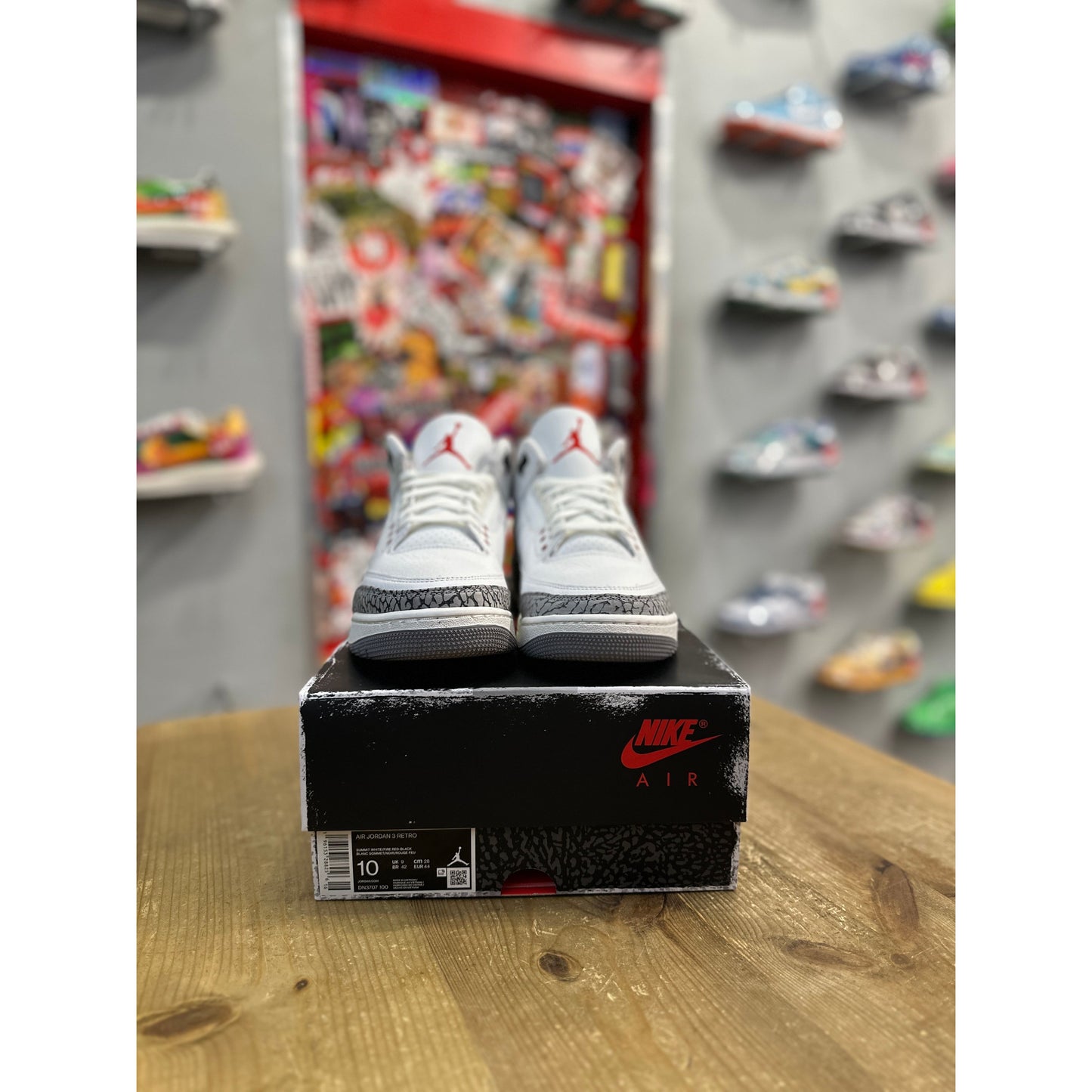 Jordan 3 Retro White Cement Reimagined UK9