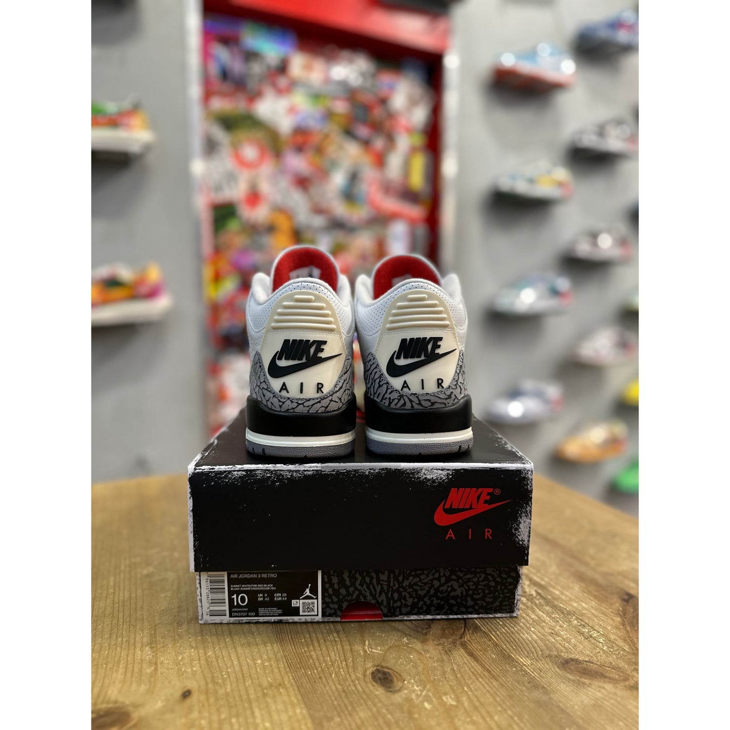 Jordan 3 Retro White Cement Reimagined UK9