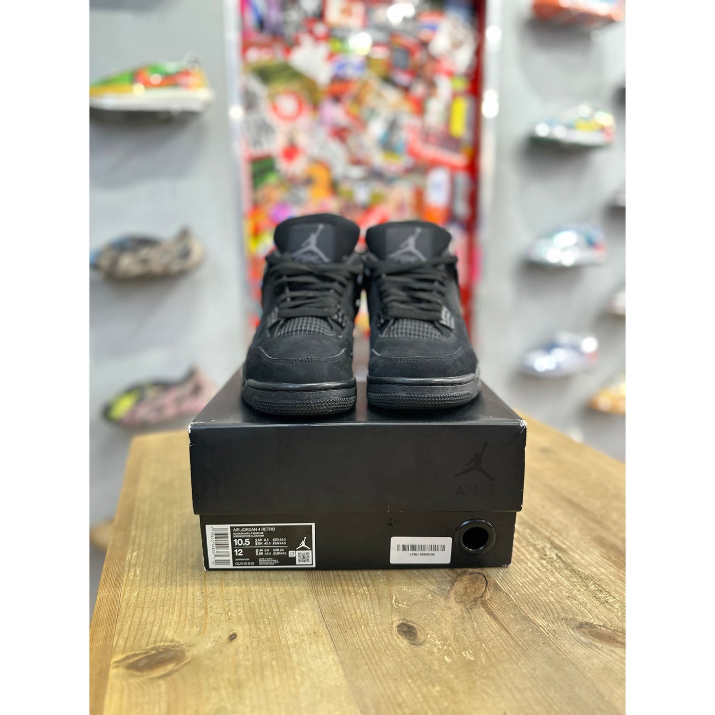 Jordan 4 Retro Black Cat (2020) UK 9.5