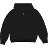 Broken Planet Basics Quarter Zip Jumper - Midnight Black