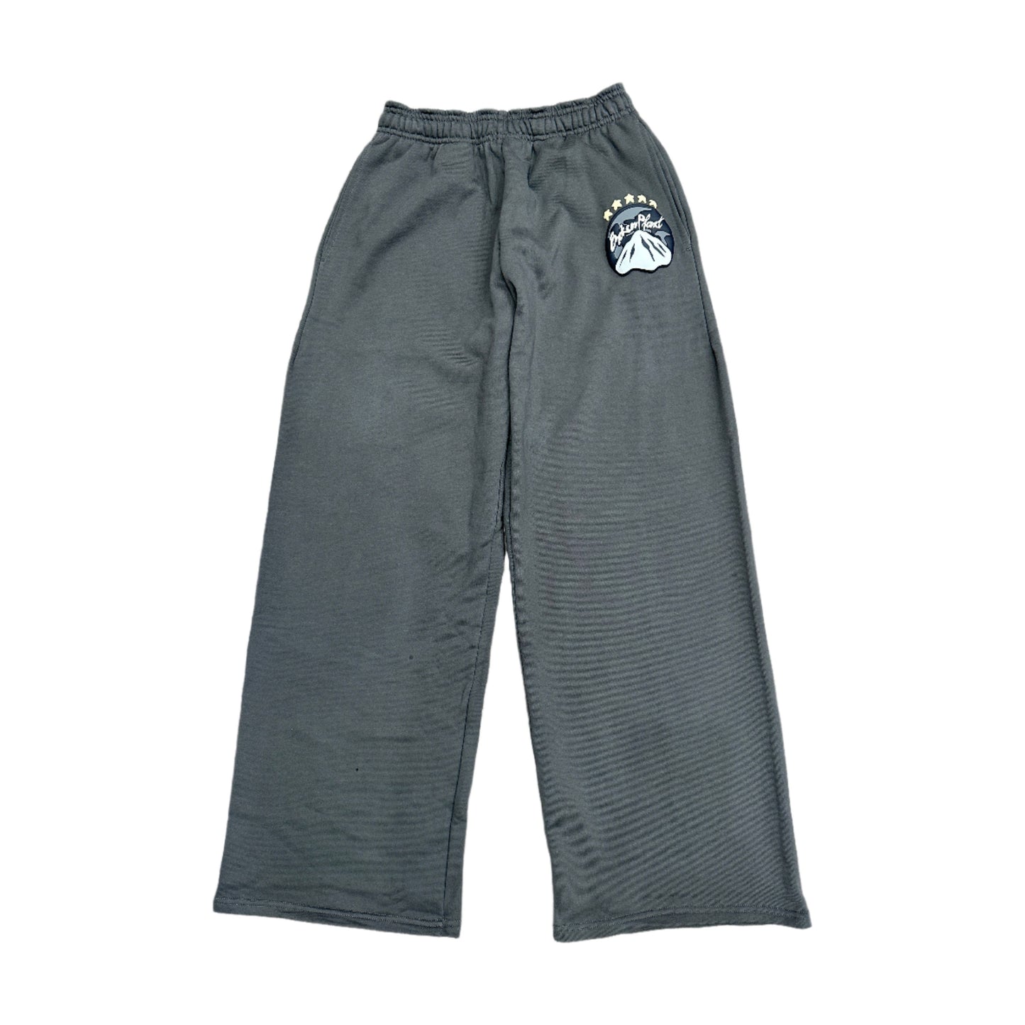 Broken Planet Market Wide Leg Sweatpants Beluga Grey