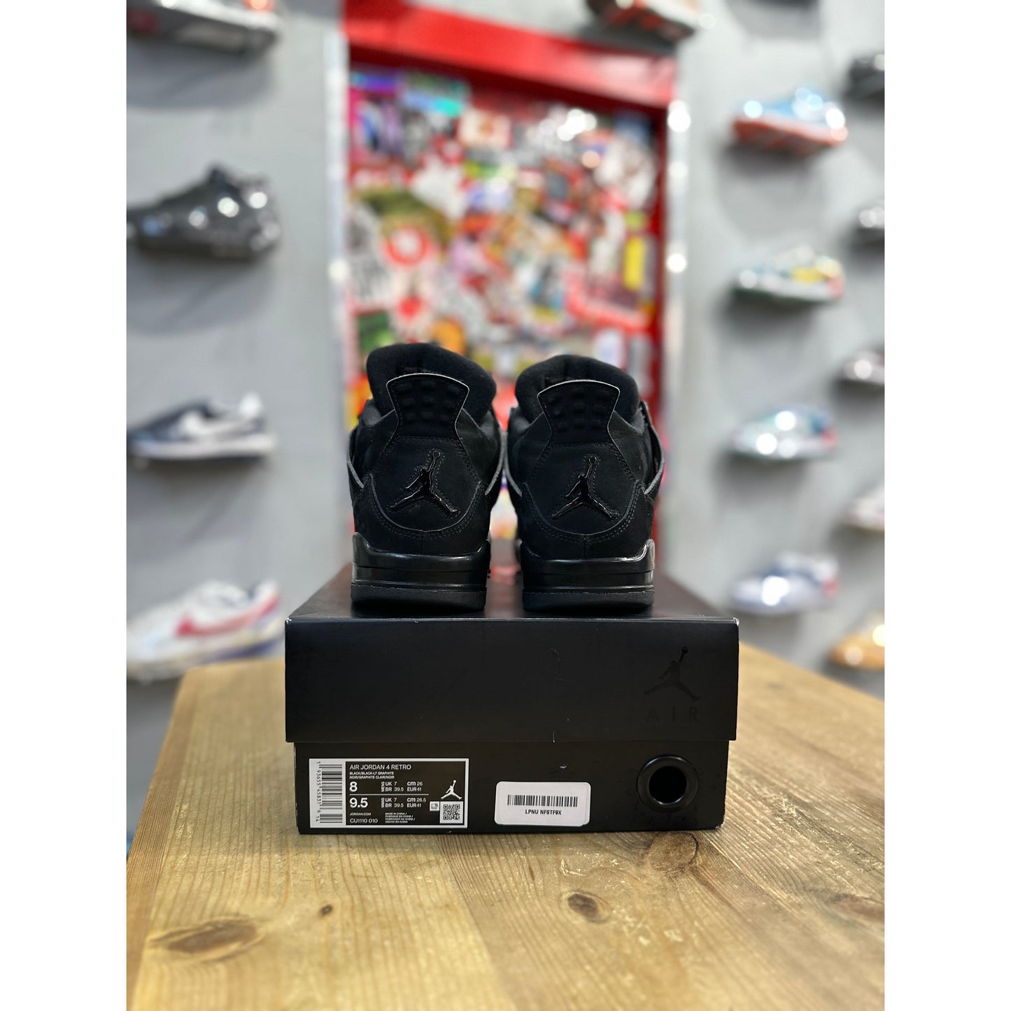 Jordan 4 Retro Black Cat (2020) UK 7