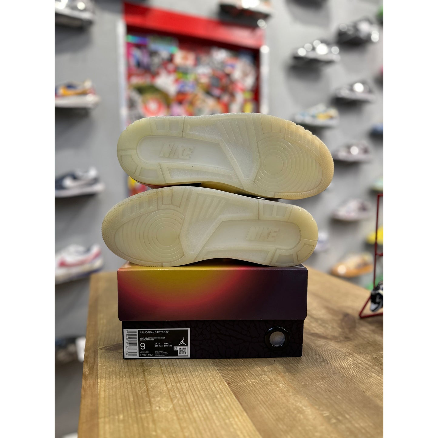 Jordan 3 Retro SP J Balvin Medellín Sunset UK 8