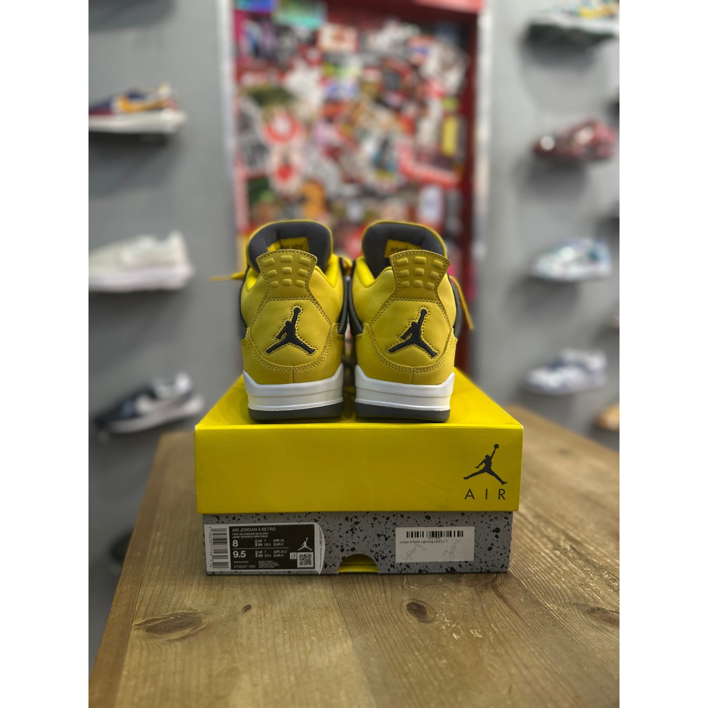 Jordan 4 Retro Lightning (2021) UK 7