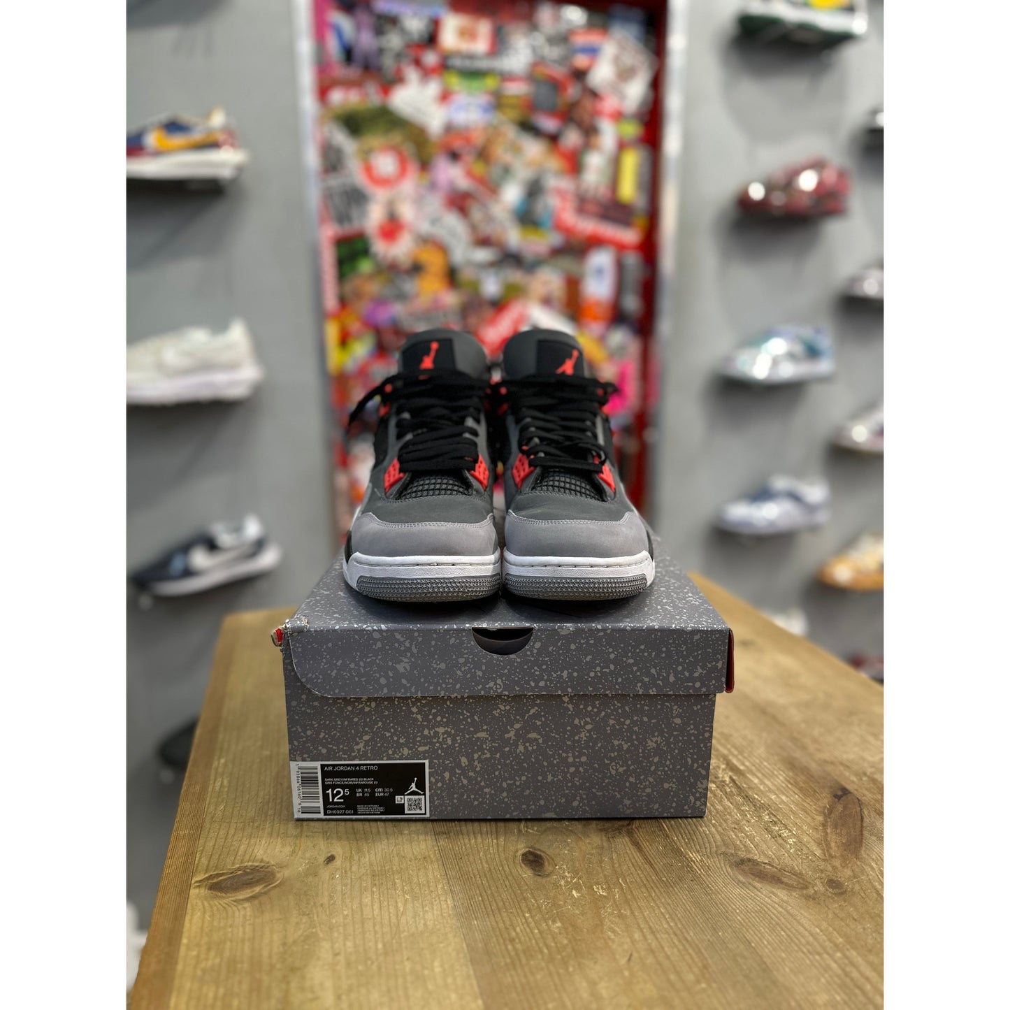 Jordan 4 Retro Infrared UK 11.5