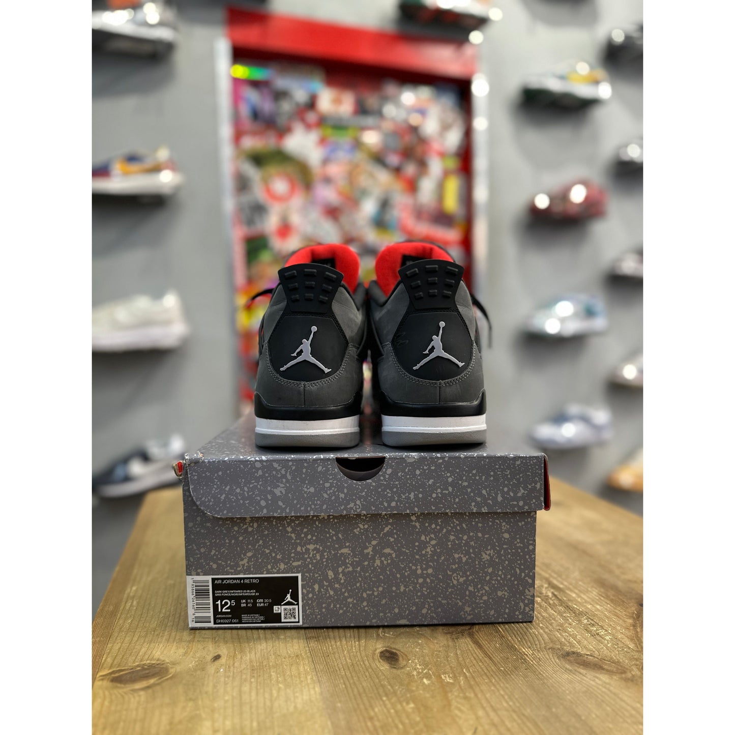 Jordan 4 Retro Infrared UK 11.5