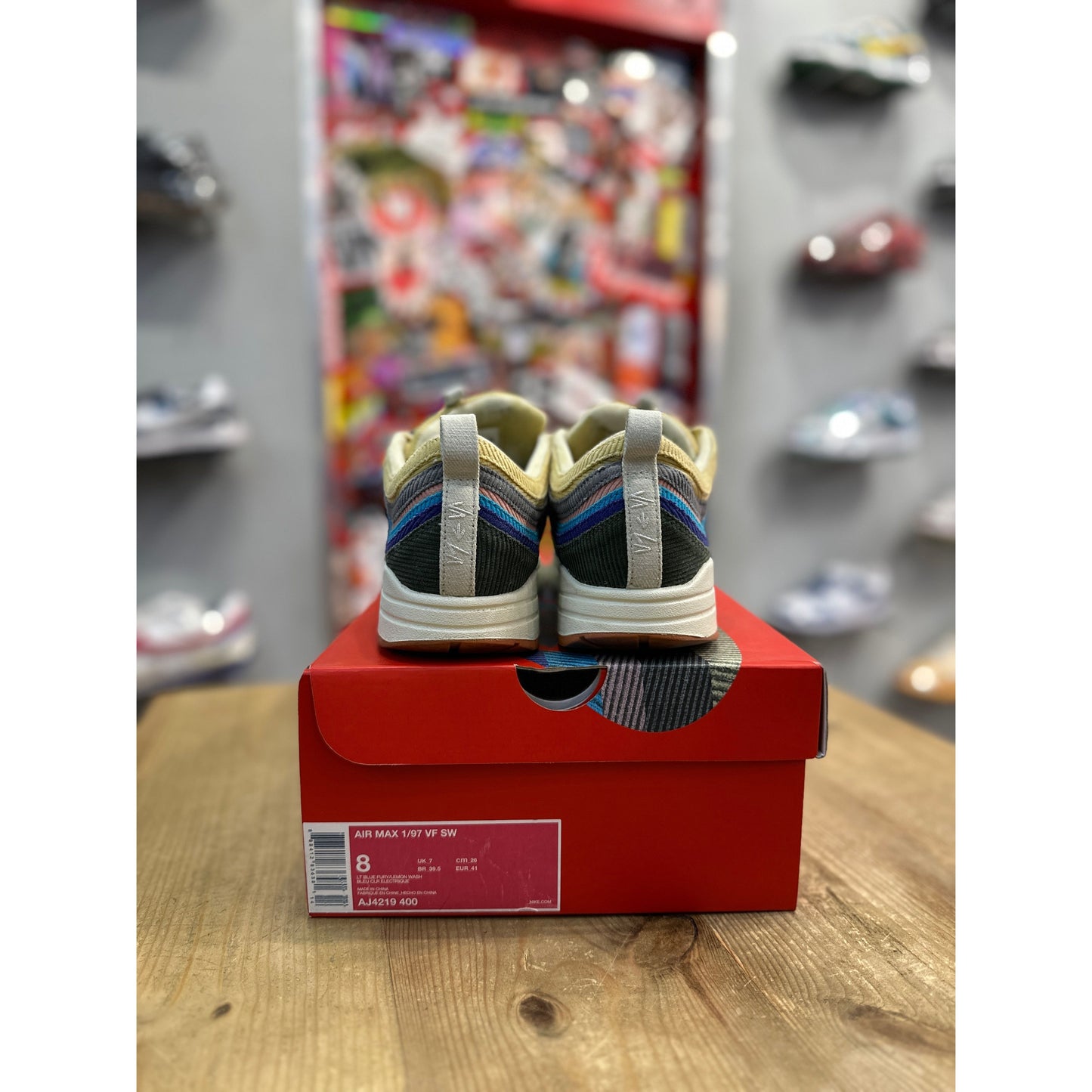 Nike Air Max 1/97 Sean Wotherspoon (Extra Lace Set Only) UK 7.