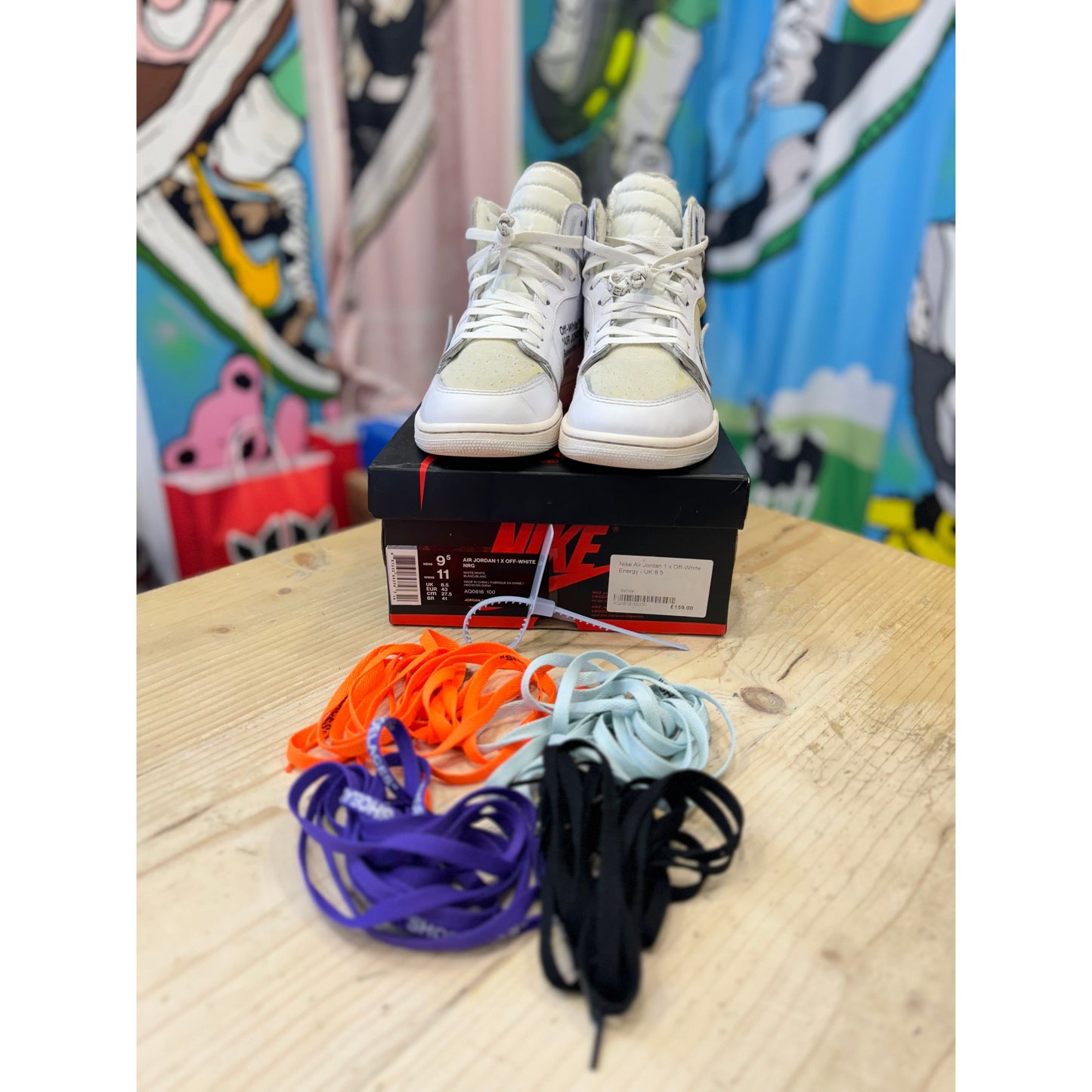 Nike x Off White Air Jordan 1 NRG UK 8.5