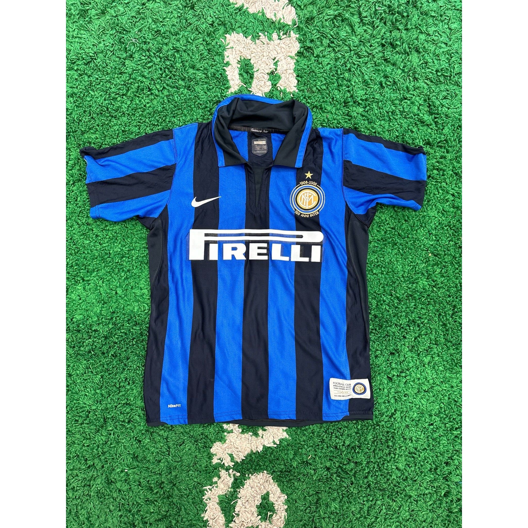 Inter Milan Home Shirt 1908 2008 100th Anniversary S 8 10 KershKits KershKicks