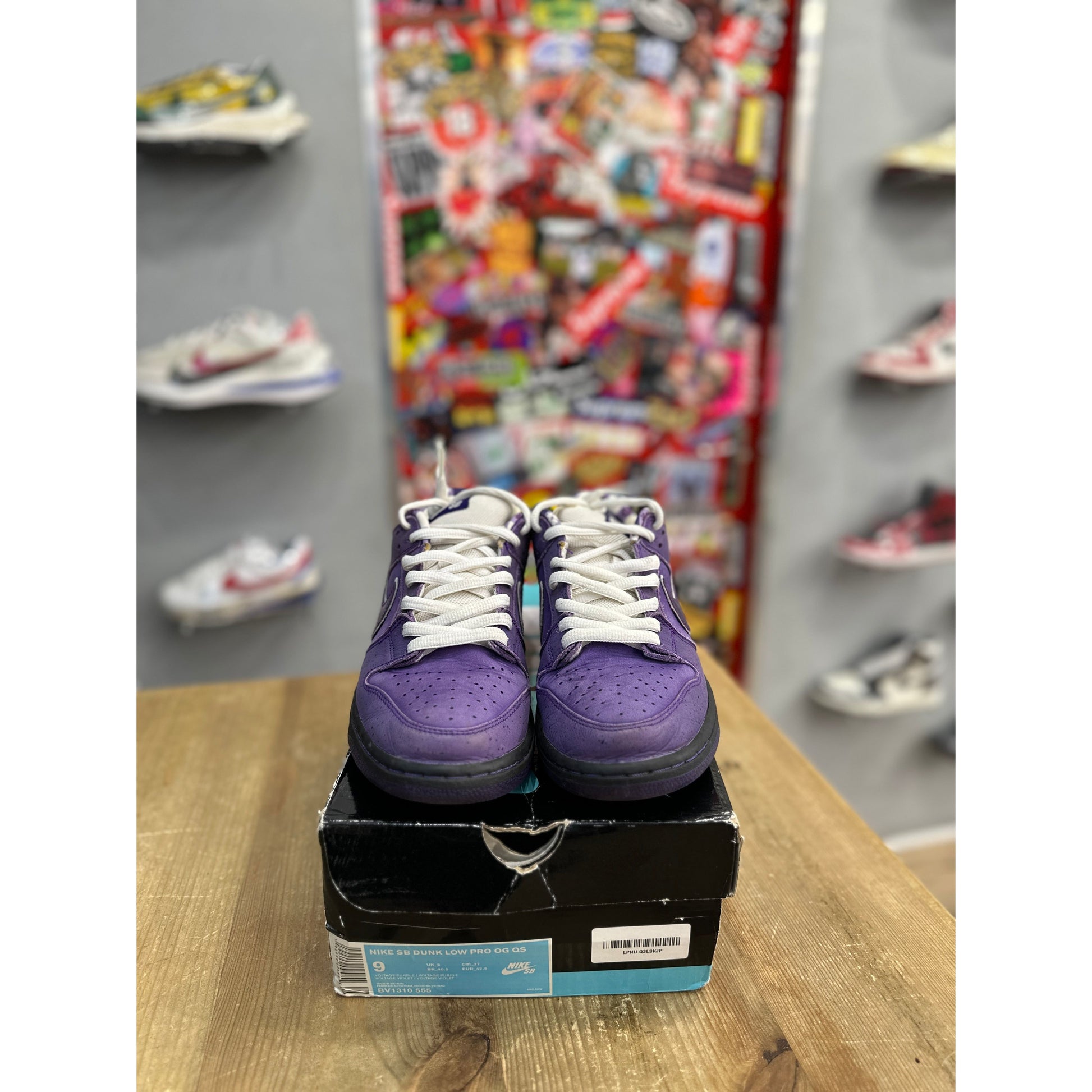 Nike SB Dunk Low Concepts Purple Lobster UK 8 by Nike in Shoes. Available at KershKicks for £625.00. A must-have for fans of Nike looking to elevate their style with this Unclassified.