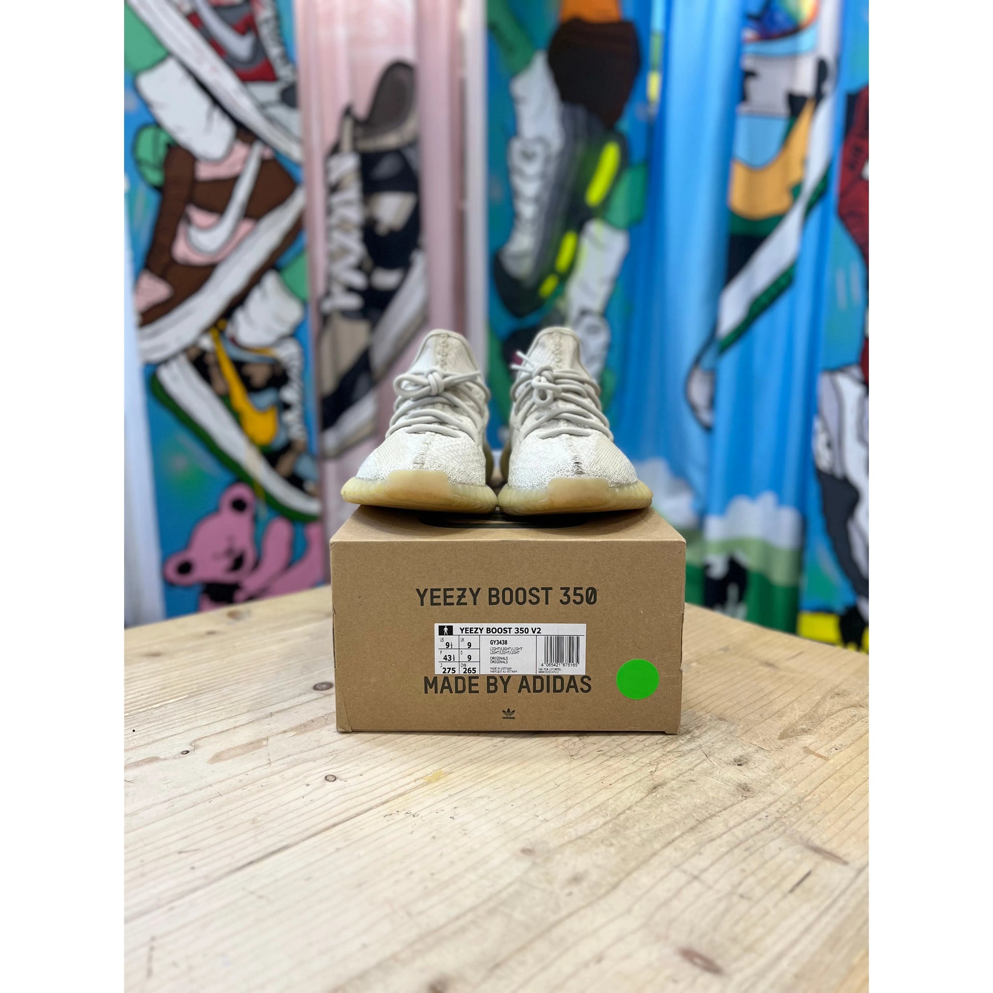 Yeezy 350 Light UK 9 by Yeezy in . Available at KershKicks for £115.00. A must-have for fans of Yeezy looking to elevate their style with this Kershkicked.