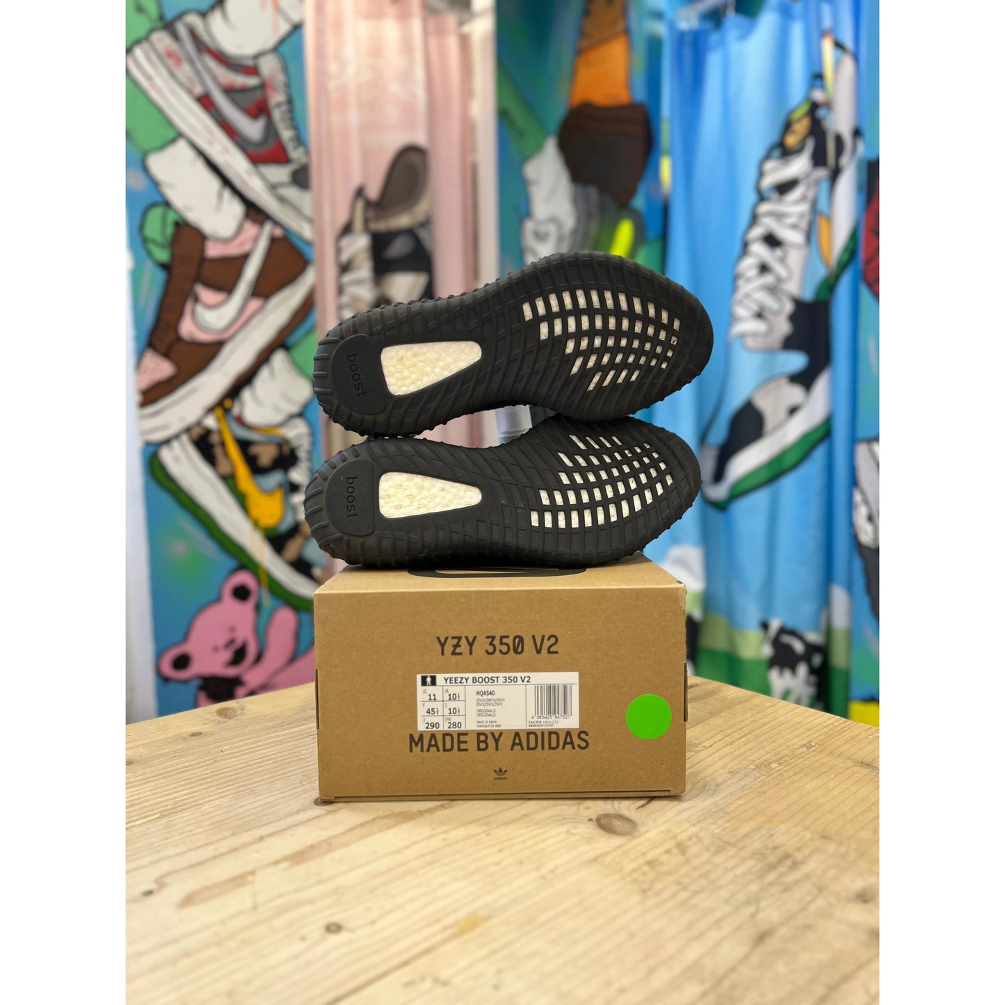 Yeezy 350 V2 Onyx UK 10.5 by Yeezy in . Available at KershKicks for £140.00. A must-have for fans of Yeezy looking to elevate their style with this Kershkicked.