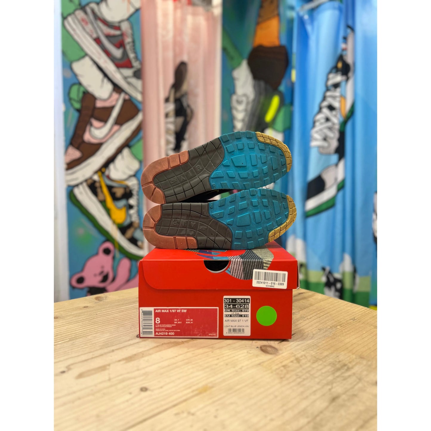 Nike Air Max 97/1 Sean Wotherspoon UK 7 by Nike in Uncategorized. Available at KershKicks for £525.00. A must-have for fans of Nike looking to elevate their style with this Kershkicked.