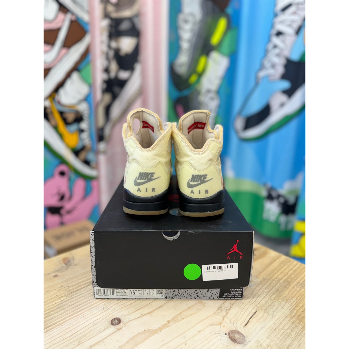 Jordan 5 Off White Sail UK 11