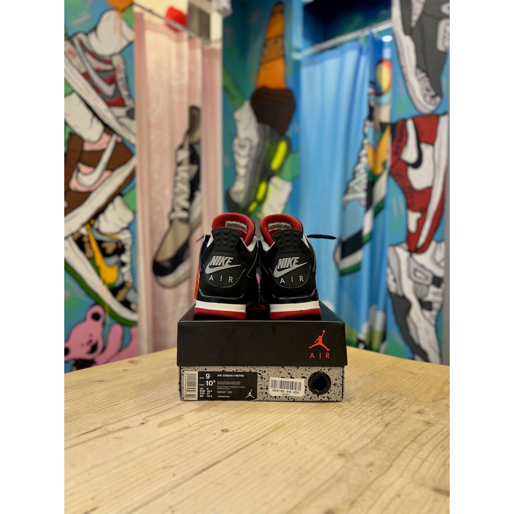 Jordan 4 Bred 2019 UK 8 Jordan s KershKicks