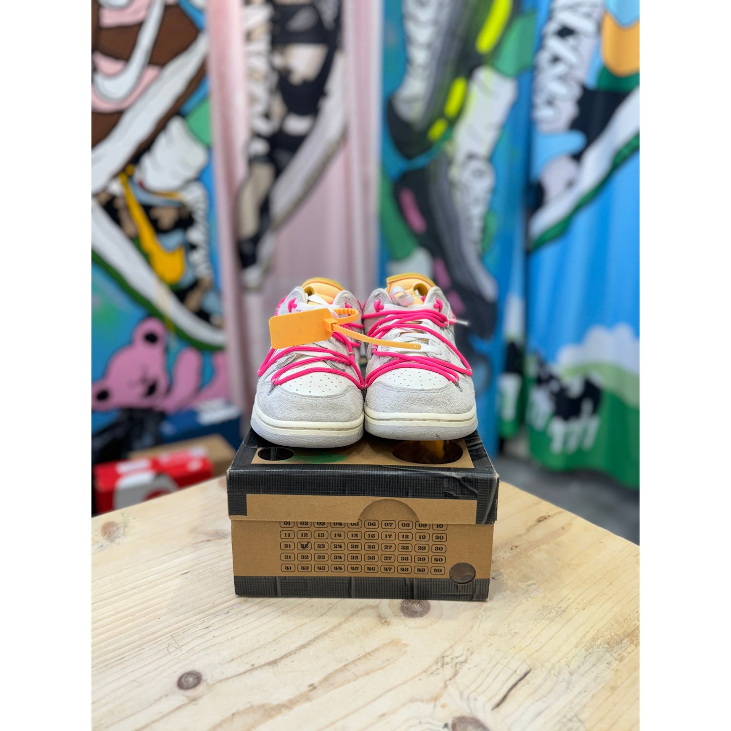 Nike Dunk Low Off White Lot 17. UK 8 by Nike in Shoes. Available at KershKicks for £220.00. A must-have for fans of Nike looking to elevate their style with this Kershkicked.