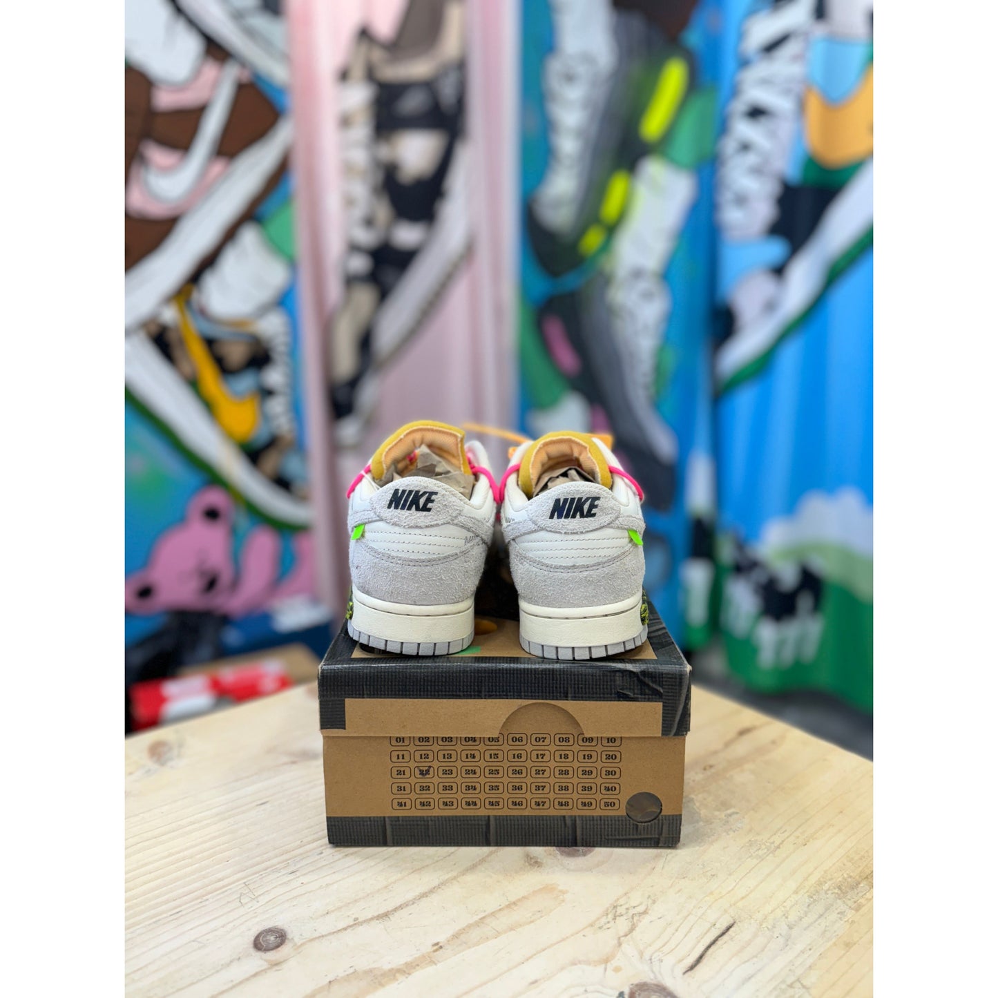 Nike Dunk Low Off White Lot 17. UK 8 by Nike in Shoes. Available at KershKicks for £220.00. A must-have for fans of Nike looking to elevate their style with this Kershkicked.