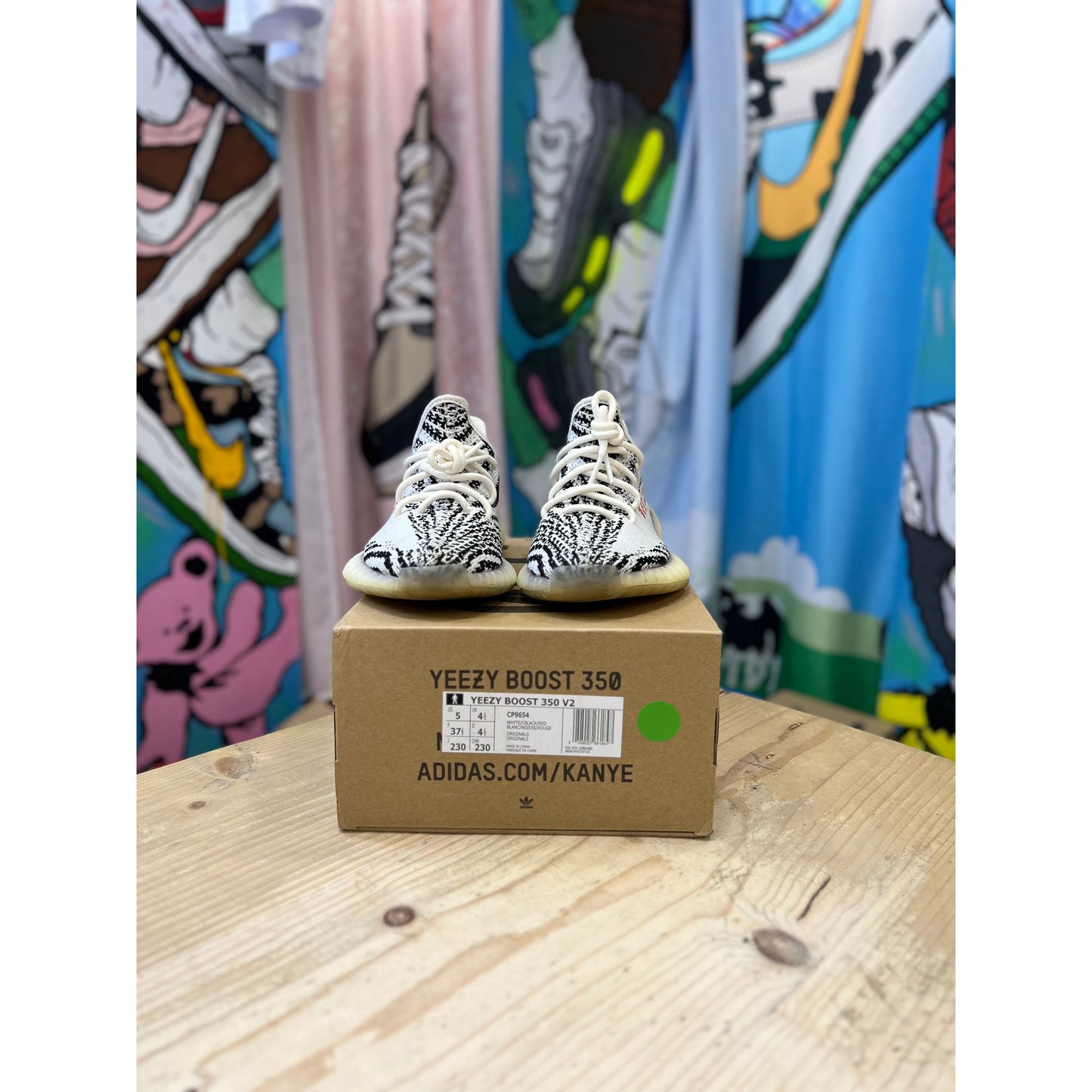 Yeezy 350 Zebra UK 4.5